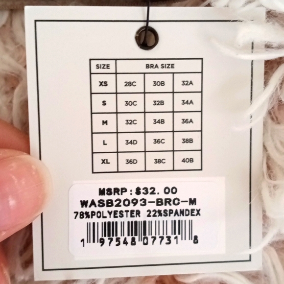 NWT ethica subzero sports bra - Picture 4 of 5